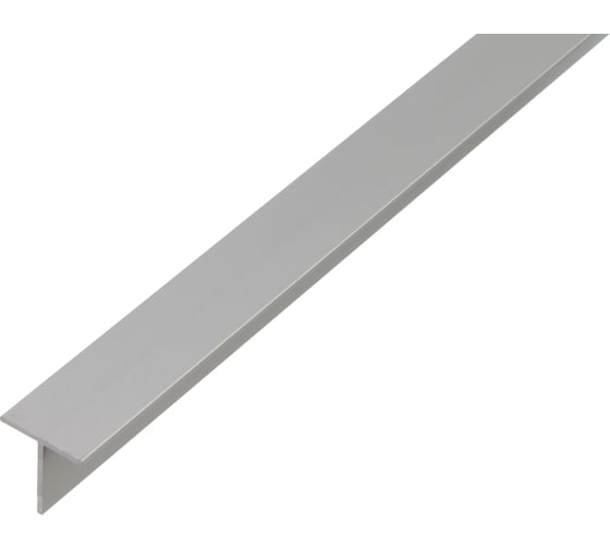 Изображение товара T-образный профиль ALBERTS алюминий, серебристый, 20x20x1.5х1000 мм 473129