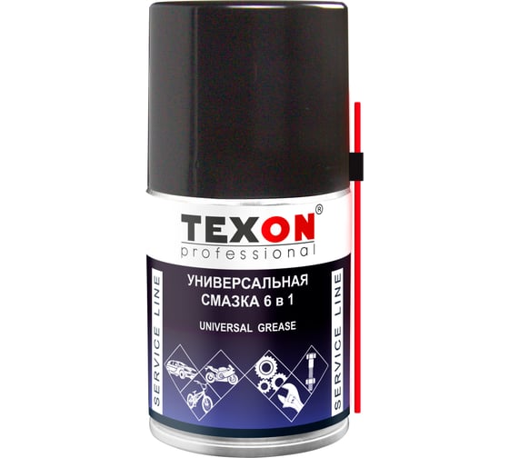 Изображение товара Универсальная смазка TEXON 6 в 1, 90 мл TX184002