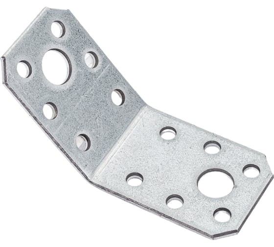 Изображение товара Перфорированный уголок ALBERTS 135 градусов, оцинкованный, 50x50x35x2.5 мм 335502