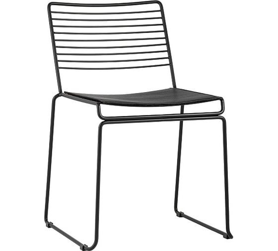 Изображение товара Обеденный стул для кухни Стул Груп Danny черный, с черной подушкой DN-S18 BL/BL