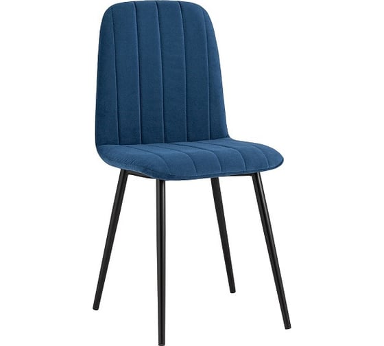 Изображение товара Обеденный стул для кухни Стул Груп Easy велюр, синий fb-easy-neo-27