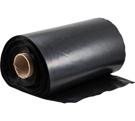 Изображение товара Пленка полиэтиленовая ZintaPack 500 мм, рукав ПВД, 80 мкм, техническая черная, рулон 100 м TL-00002608