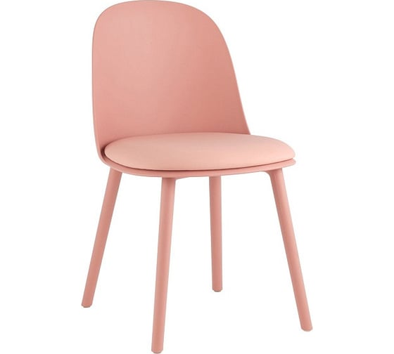 Изображение товара Обеденный стул для кухни Стул Груп Fog с подушкой, пластик, пыльно-розовый SL-7022DP pink 90531