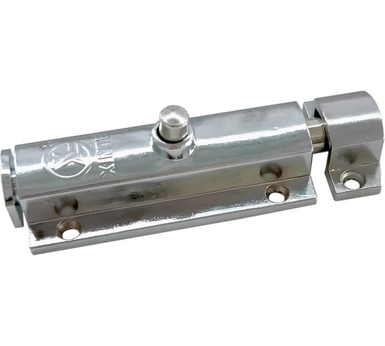 Изображение товара Шпингалет с кнопкой Marlok 01.04.02 (808С) 80 мм CP (хром) 003172