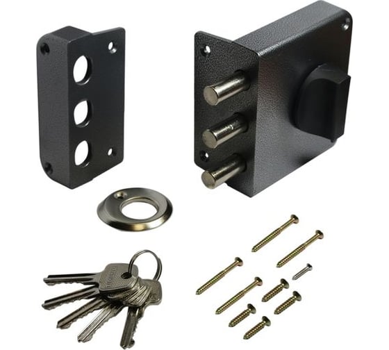 Изображение товара Замок накладной Marlok ЗН 1-3-3 "Fort+" медь 042001