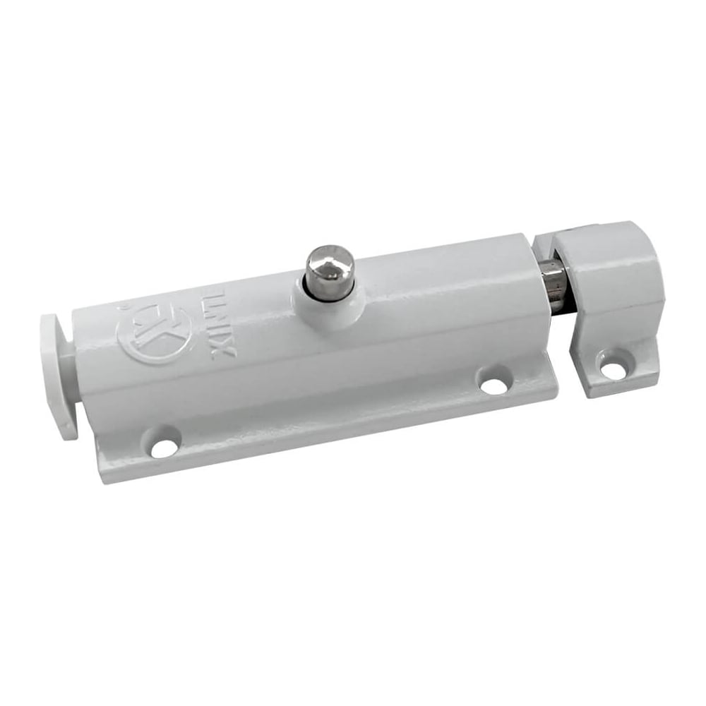 Изображение товара Шпингалет с кнопкой Marlok 01.04.03 (808С) 80 мм белый