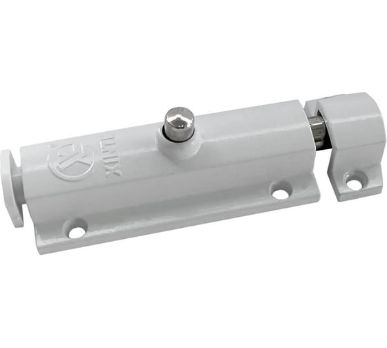 Изображение товара Шпингалет с кнопкой Marlok 01.04.03 (808С) 80 мм WW, белый 002757