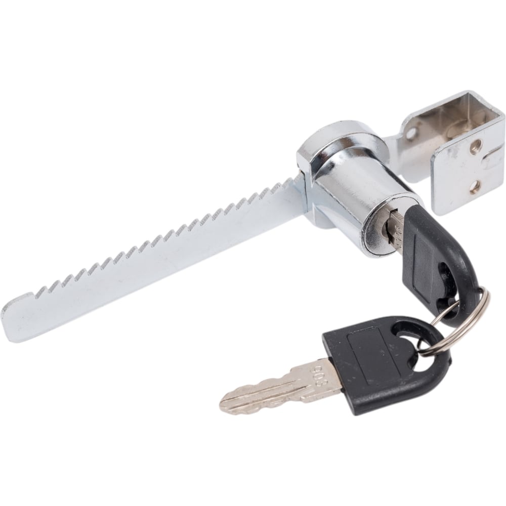 Изображение товара Замок-стекло Marlok реечный №328 хром Надежный накладной замок для стеклянных дверей