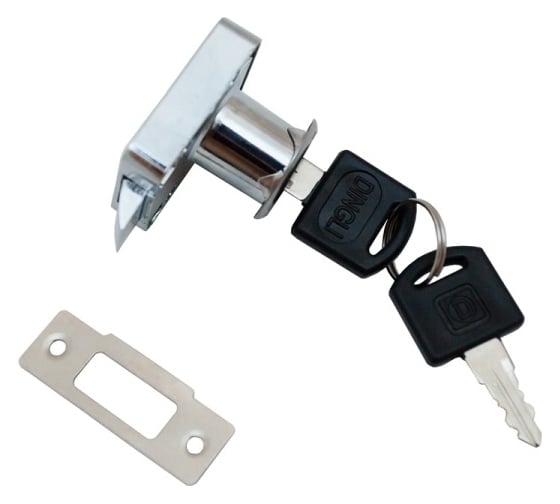 Изображение товара Замок мебельный Marlok №338 автомат, хром 002286