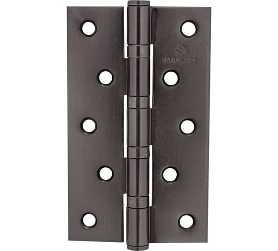 Изображение товара Петля дверная Marlok 125x75x2,5 GF, графит, 2 шт 027563