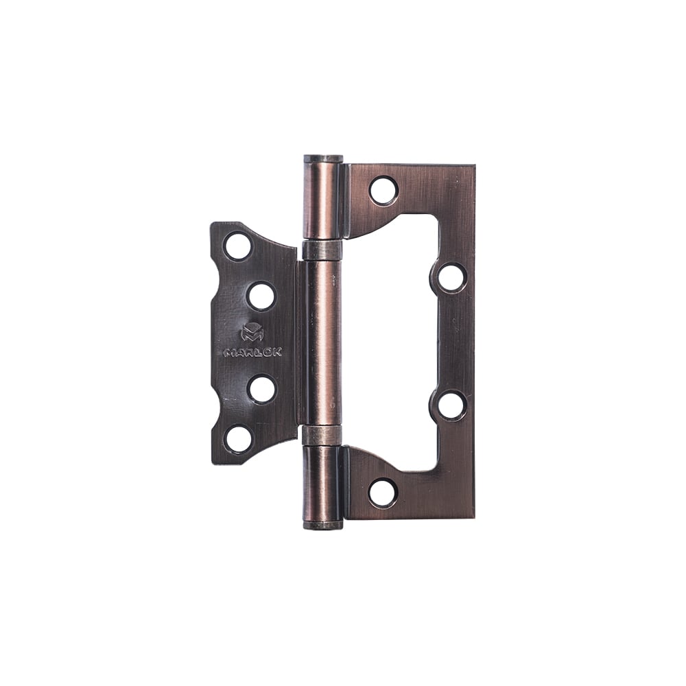 Изображение товара Петля дверная без врезки Marlok 100x75x2,0 AC, медь, 2 шт