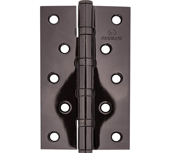 Изображение товара Петля дверная Marlok 125x75x2,5 BN, черный никель, 2 шт 011565