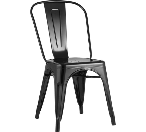 Изображение товара Обеденный стул для кухни Стул Груп TOLIX черный глянцевый YD-H440B LG-01