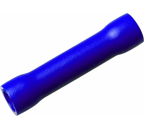 Изображение товара Соединительная изолированная гильза REXANT L-26 мм 1.5-2.5 мм2 синяя 100 шт 08-0721