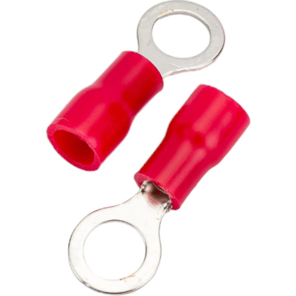 Изолированный кольцевой наконечник REXANT наконечник кольцевой изолированный нки 1 5 4 мм красный 10 шт