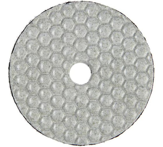 Изображение товара Круг шлифовальный алмазный гибкий для сухой шлифовки (100 мм; №400) ТУНДРА 3594934