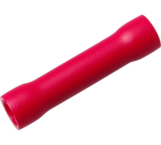 Изображение товара Соединительная изолированная гильза REXANT L-26 мм 0.5-1.5 мм2 красная 100 шт 08-0711