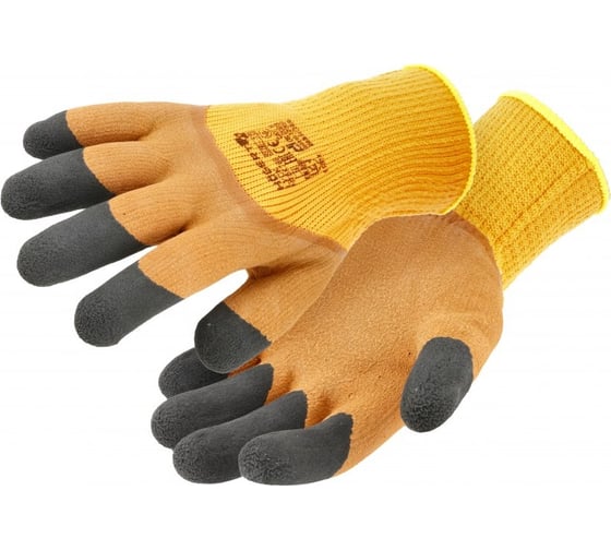 Изображение товара Перчатки рабочие утепленные с вспененным латексом HOEGERT TECHNIK LYCK размер 10 HT5K769-10