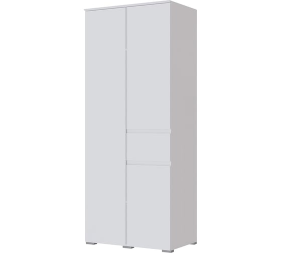 Изображение товара Шкаф двухстворчатый Арника Плейона белый 00-00142944