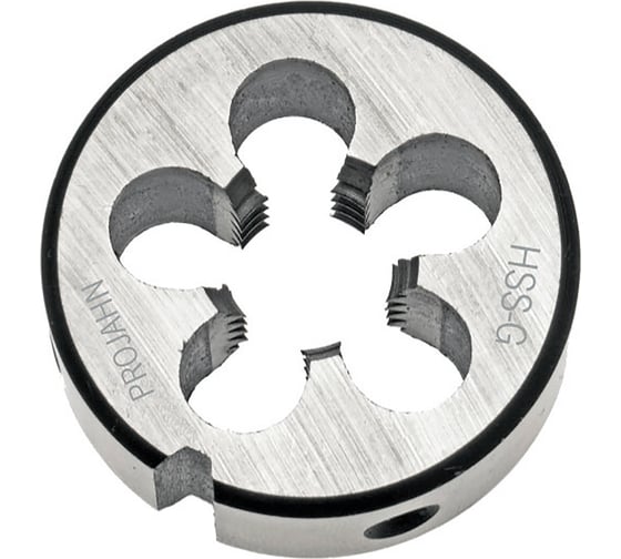 Изображение товара Плашка PROJAHN UNC 1/2-13, HSS-G, DIN EN 22568, 2A, 38x14 98805