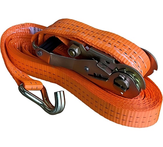 Изображение товара Грузовой ремень для стяжки Промышленник 5 т, 10 м, 50 мм 51050ГР