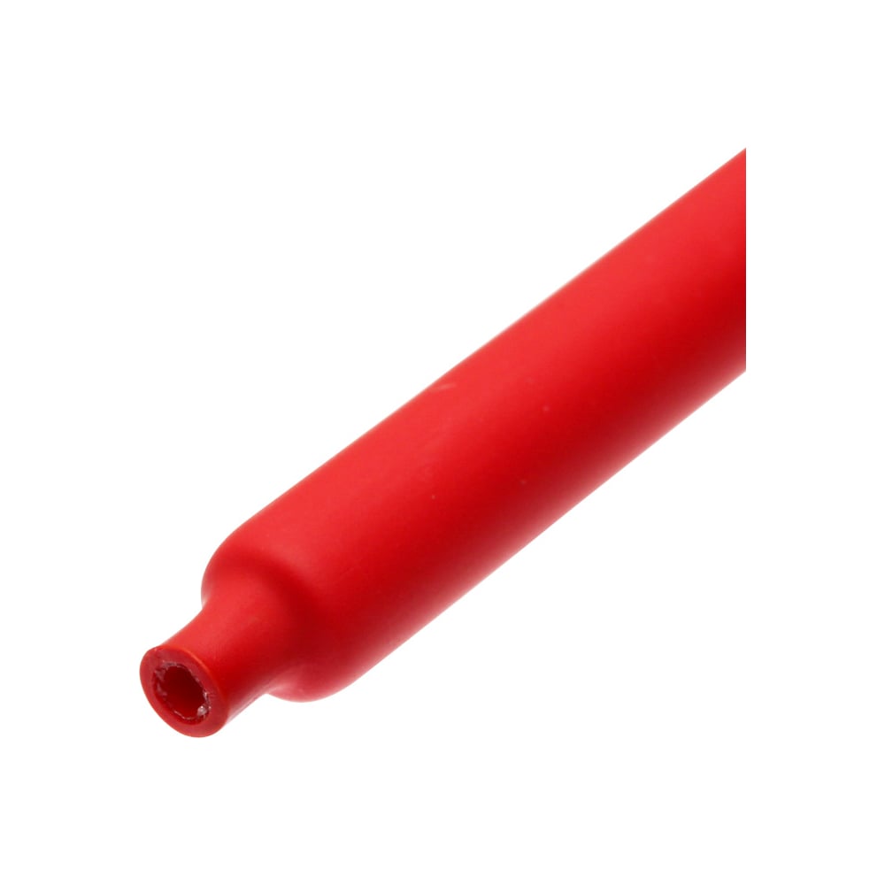 Изображение товара Термоусадочная клеевая трубка КВТ ТТК(3:1)-20/6 красная 1м