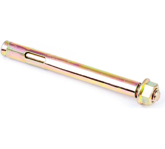 Изображение товара Анкерный болт с гайкой Стройбат 12x129 мм, цинк, 8 шт. 257581