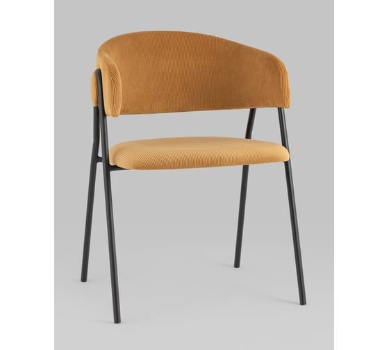 Изображение товара Стул для кухни обеденный Стул Груп Колин, велюр горчичный FDC9127 MOD272