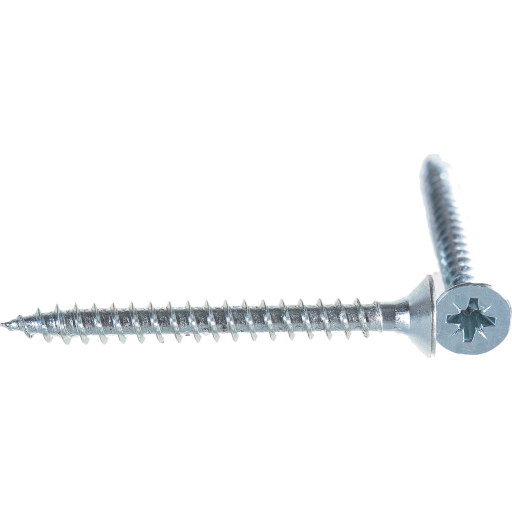 Изображение товара Универсальные саморезы Стройбат 5,0x 50 белый цинк 150 шт 110671