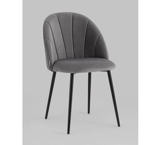 Изображение товара Стул для кухни обеденный Стул Груп Логан NEW велюр серый AV 413-H15-08