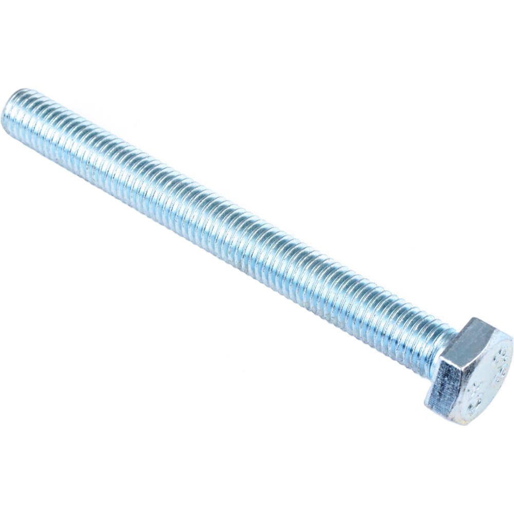 Изображение товара Болт Стройбат DIN 933 М10x 90 белый цинк 2 шт 306230