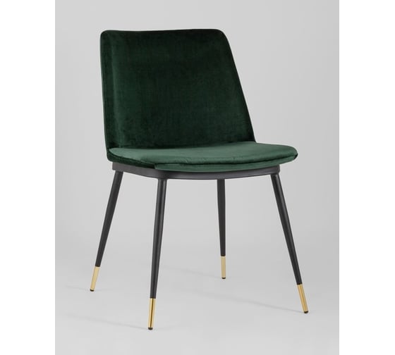 Изображение товара Стул для кухни обеденный Стул Груп Мелисса, велюр, зеленый FDC8028 GREEN FUT-73