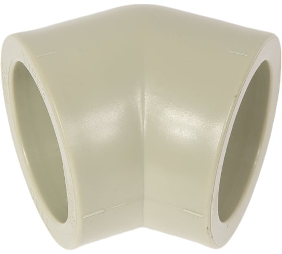 Изображение товара Угольник TEBO PPR 63, 45 градусов, серый 031030207