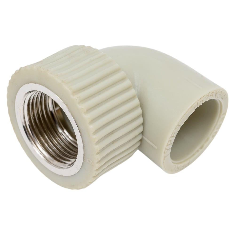 Изображение товара Угольник комбинированный TEBO PPR 25x3/4 ВР серый 031030407