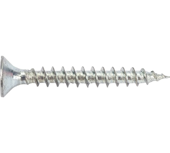 Изображение товара Универсальные саморезы Стройбат 4,0x30 белый цинк 200 шт 075391