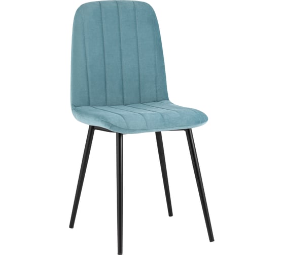 Изображение товара Стул для кухни обеденный Стул Груп Easy велюр пыльно-голубой fb-easy-neo-22