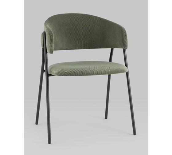 Изображение товара Стул для кухни обеденный Стул Груп Колин, велюр зеленый FDC9127 MOD313