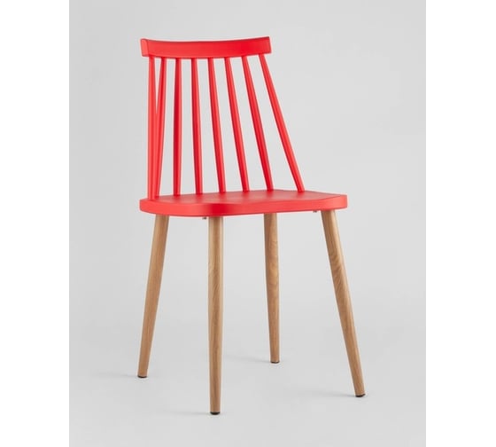 Изображение товара Стул для кухни обеденный Стул Груп Морган, пластиковый, красный Y820 red