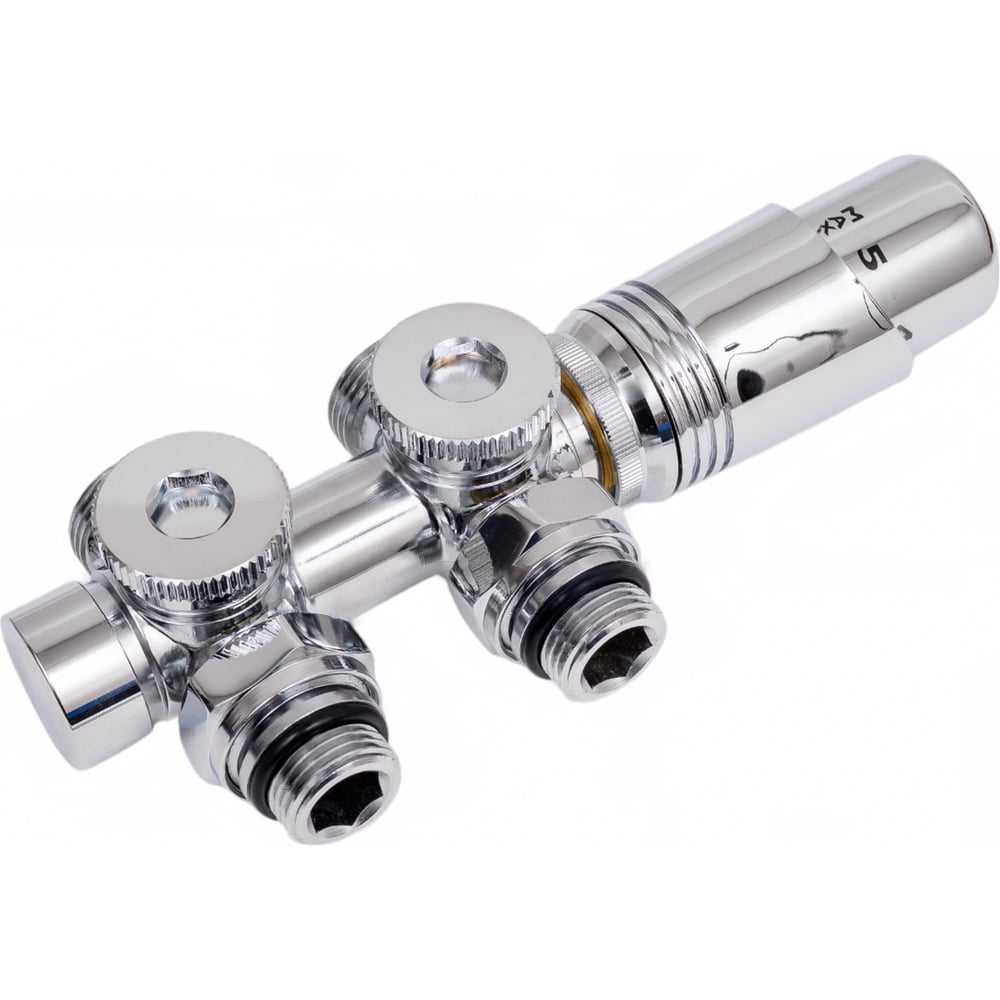 Изображение товара Универсальный комплект подключения GUARDO MULTIFLEX правый хром