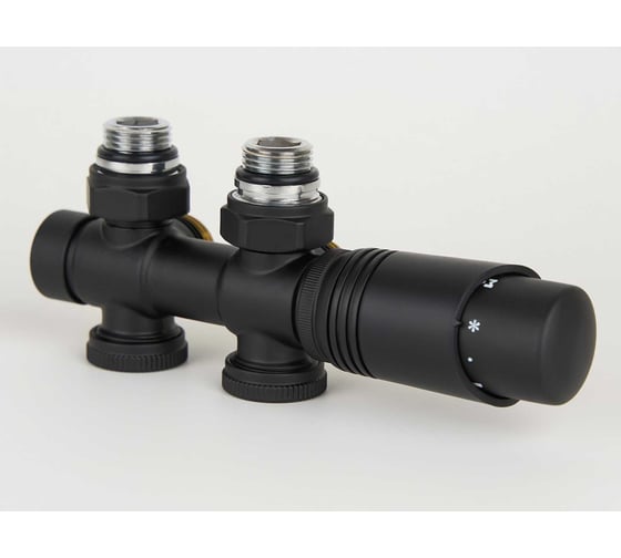 Изображение товара Универсальный комплект подключения GUARDO MULTIFLEX + правый, черный Multiflex+ R R9005(M)