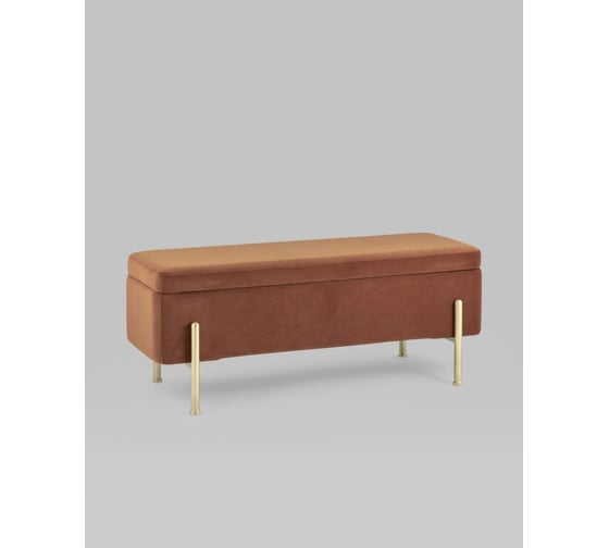 Изображение товара Банкетка Стул Груп Болейн с ящиком, велюр терракотовый 20A544VF-MOMO-10