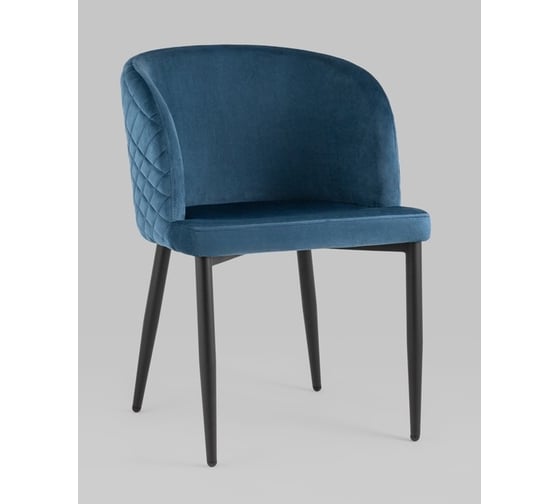Изображение товара Стул для кухни обеденный Стул Груп Оскар велюр сине-зеленый MC11 KD HLR-63