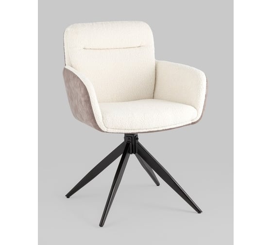 Изображение товара Стул обеденный Стул Груп Waldo молочный c бежевой экокожей OS-2319K T358-1mMXF-02