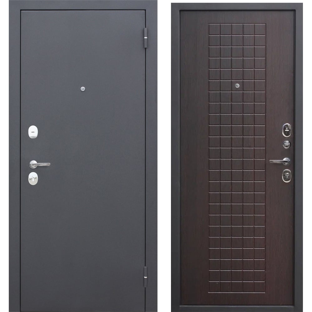 Изображение товара Дверь DIVA Foreman Ф-8 2050x960 правая черный шелк венге качественная входная дверь