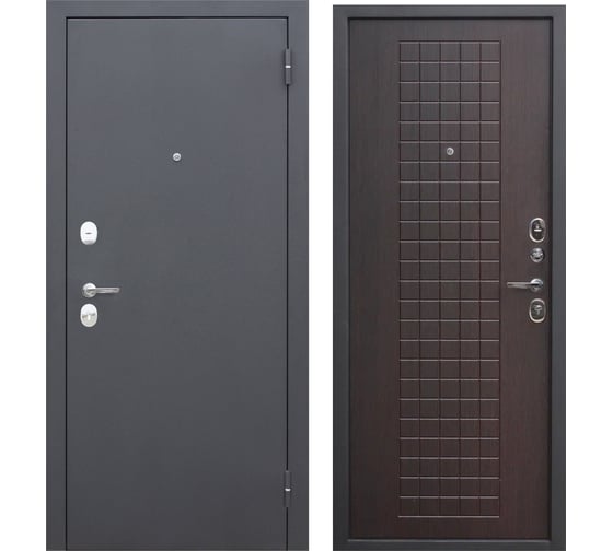 Изображение товара Дверь DIVA Foreman Ф-8 2050x960 правая, черный шелк - Венге УТ-00082847