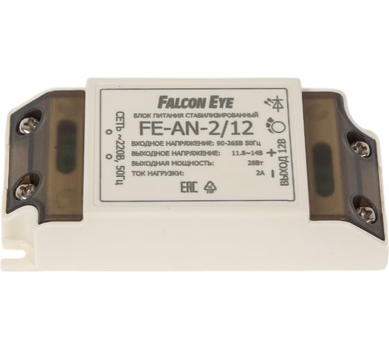 Изображение товара Блок питания стабилизированный Falcon Eye FE-AN-2/12 00-00114602