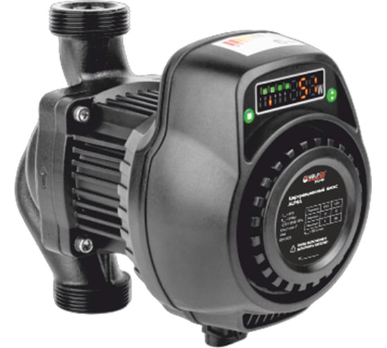 Изображение товара Циркуляционный энергоэффективный насос Valfex ALPHA 32-80, 180 мм, с гайками VF.AL.32.80.180