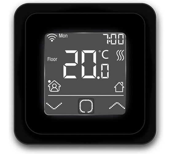 Изображение товара Терморегулятор для теплого пола Primoclima Intelligent ET-85W черный