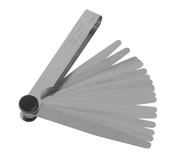 Изображение товара Щупы измерительные для измерения зазора клапанов двигателя (20 шт; 0.05-1 мм) TUNDRA 4050921