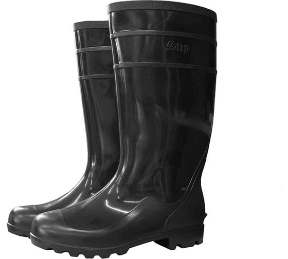Изображение товара Сапоги защитные фирма СТЕП ПВХ С-40 МБС, черные, размер 39 БП-00005474